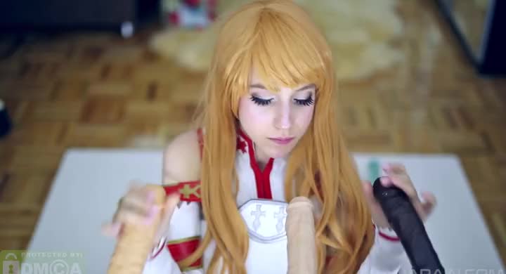 Lana Rain~ManyVids~Lana Rain - Asuna Returns To SAO For More Gangbangs new